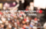 Poster of Journées Internationales du Mieux-Être Au Travail